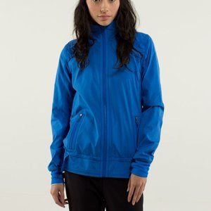 Lululemon Run: Bandit Jacket Baroque Blue Size 6